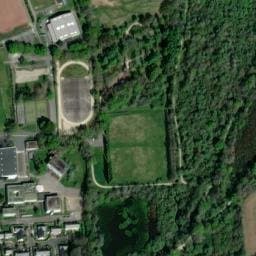 Vue satellite de Camping des 3 étangs à Concarneau