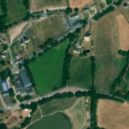 Vue satellite de Aire Municipale Campénéac à Augan