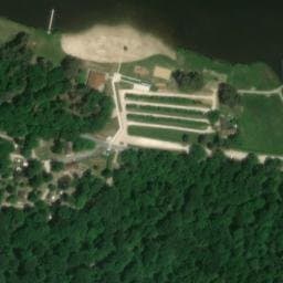 Vue satellite de Camping Étang De La Vallée à Combreux