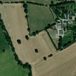 Vue satellite de Camping à la Ferme le Mottais à Méral