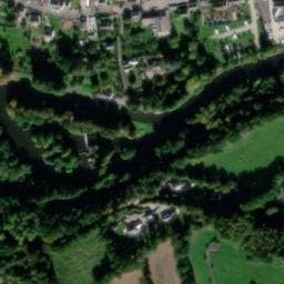 Vue satellite de Aire de camping-car de Josselin à Guégon