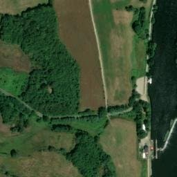 Vue satellite de Cabanes municipales à Houssay