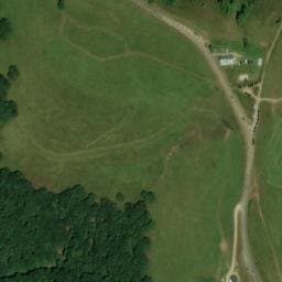 Vue satellite de Fontaine de la ferme auberge de Hahnenbrunnen à Oderen