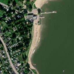 Vue satellite de Camping du Lac Ploermel à Ploërmel