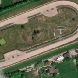 Vue satellite de Hippodrome à Arnage