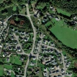 Vue satellite de Camping de Keromen à Ergué-Gabéric