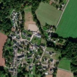 Vue satellite de Camping des Cerisiers à Guégon