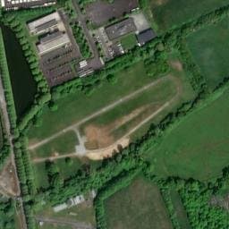Vue satellite de Karting Est à Arnage