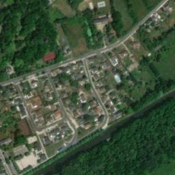 Vue satellite de Aire de camping-car à Combreux à Combreux