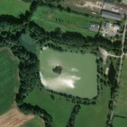 Vue satellite de Aire Camping-cars Douchy à Douchy-Montcorbon