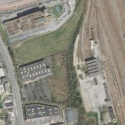 Vue satellite de Aire de services saisonnière pour camping-cars à Saran