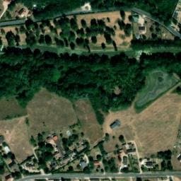 Vue satellite de Camping Le Bois des Elfes à Donnery