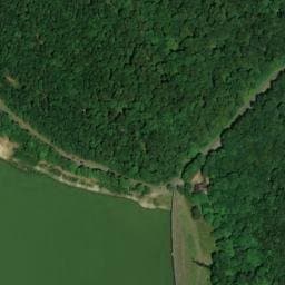 Vue satellite de Abri du lac de la Lauch à Fellering