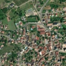 Vue satellite de Aire de Service Orschwihr à Bergholtzzell