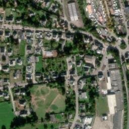 Vue satellite de Aire de camping-car à Ploërmel à Ploërmel