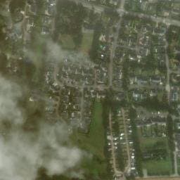 Vue satellite de Camping des Deux Moulins à Guignen