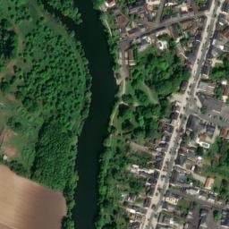 Vue satellite de Aire de camping-cars d'Arnage à Arnage