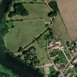 Vue satellite de Aire Bonnard à Charmoy