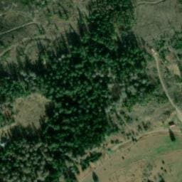 Vue satellite de Chalet de Bélué à Rupt-sur-Moselle
