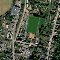 Vue satellite de Aire camping-car Kirchdorf à Saint-Calais