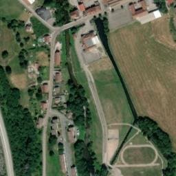 Vue satellite de Aire de camping-car de Rupt-sur-Moselle à La Montagne