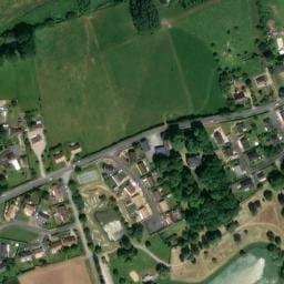 Vue satellite de Camping Municipal de Chantenay-Villedieu à Saint-Pierre-des-Bois