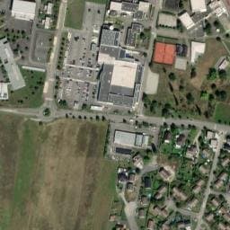 Vue satellite de Aire de camping-car de Fessenheim à Fessenheim