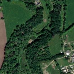 Vue satellite de Camping Celtic Village à Tréméoc