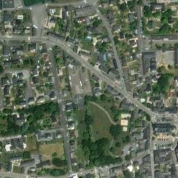 Vue satellite de Aire de camping-car à Essé à Essé