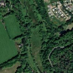 Vue satellite de Celtic village à Plonéour-Lanvern