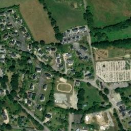 Vue satellite de Aire de services Le nautile à Concarneau