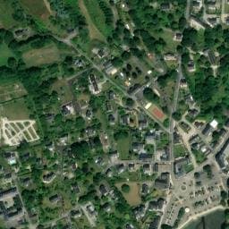 Vue satellite de Camping du Manoir de Penn ar Ster à La Forêt-Fouesnant