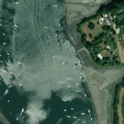Vue satellite de Camping Pors Keraign à Combrit