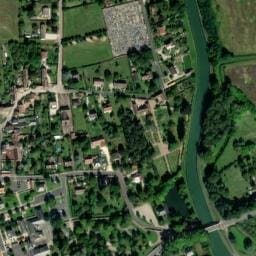 Vue satellite de Aire Camping-car Montcresson à Gy-les-Nonains