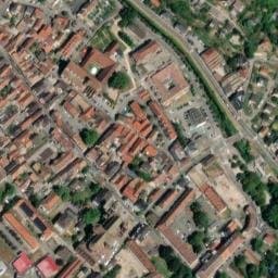 Vue satellite de Parking multimodal d'entrée de ville à Guebwiller