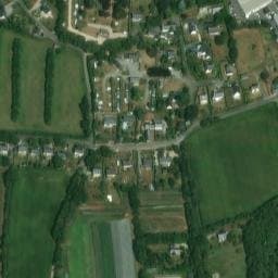 Vue satellite de Camping de Lochrist à Concarneau