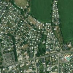 Vue satellite de Camping Les Saules à Concarneau