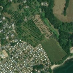 Vue satellite de Camping de Kérantérec à La Forêt-Fouesnant