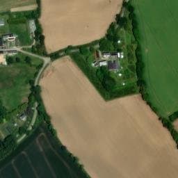 Vue satellite de Camping à la ferme de Kerjean à Pont-Aven