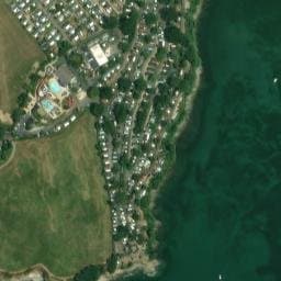 Vue satellite de Camping Saint Laurent à Concarneau