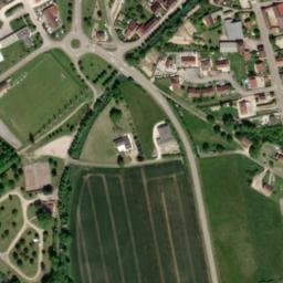 Vue satellite de Camping Municipal, Ligny-le-Chatel à Ligny-le-Châtel