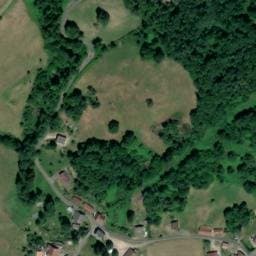 Vue satellite de Aire de stationnement camping car Coravillers à La Montagne