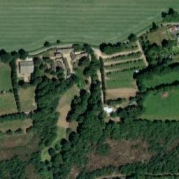 Vue satellite de Aire camping-car Poul Fetan à Quistinic
