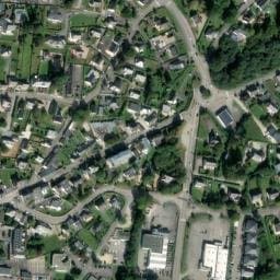 Vue satellite de Aire de camping-car à Locminé (2) à Locminé