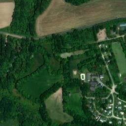 Vue satellite de Domaine de Trochérou à Pont-Aven
