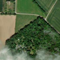 Vue satellite de Les Bruyères d'Arvor à Pont-Scorff