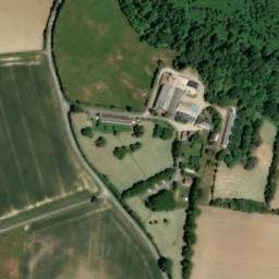 Vue satellite de Aire camping-car La Goupillère à Bouessay