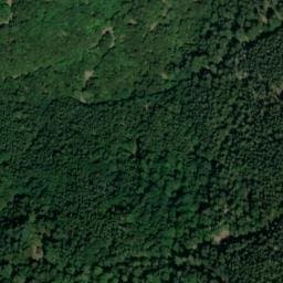 Vue satellite de Refuge Saint-Hubert à Urbès