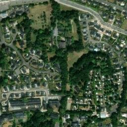 Vue satellite de Camping du Trez à Fouesnant