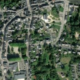 Vue satellite de Camping résidentiel de l'Orée du Bois à Baud